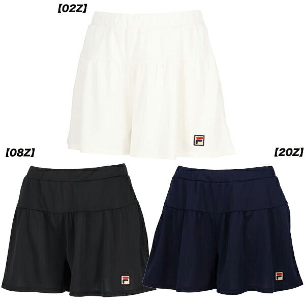 【ショップ限定エントリーでさらに+9倍】フィラFILAレディーステニスウェアキュロットパンツEL0223