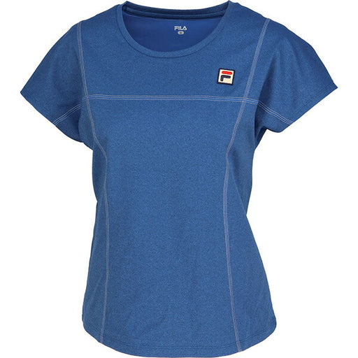 【予約販売】【ネコポス送料無料】フィラFILAレディーステニスウエアーシャツ半袖シャツゲームシャツEL0225