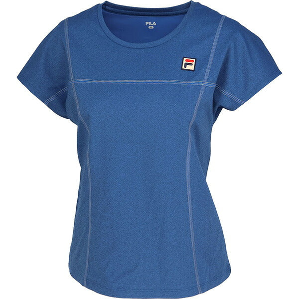 【予約販売】【ネコポス送料無料】フィラFILAレディーステニスウエアーシャツ半袖シャツゲームシャツEL0225