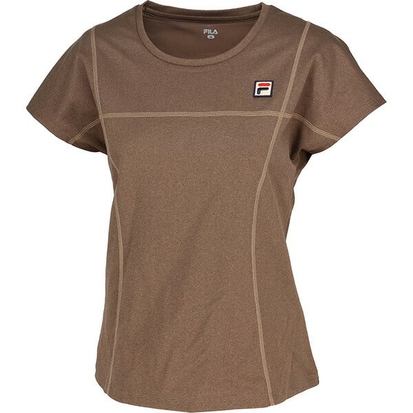【予約販売】【ネコポス送料無料】フィラFILAレディーステニスウエアーシャツ半袖シャツゲームシャツEL0225