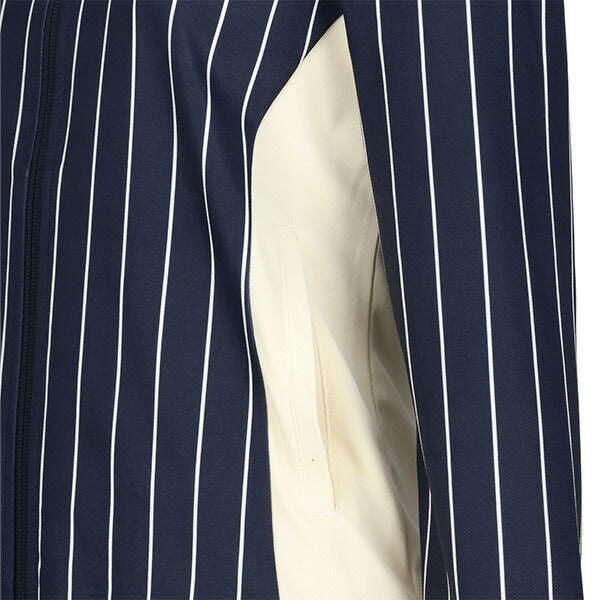 フィラFILAテニスレディースウォームアップシャツストライププリントジャケットジャージトレーニングウェアEL0228