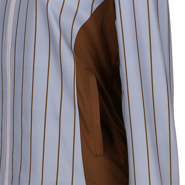 フィラFILAテニスレディースウォームアップシャツストライププリントジャケットジャージトレーニングウェアEL0228