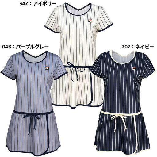【予約販売】フィラFILAレディーステニスウエアーシャツワンピースEL0231