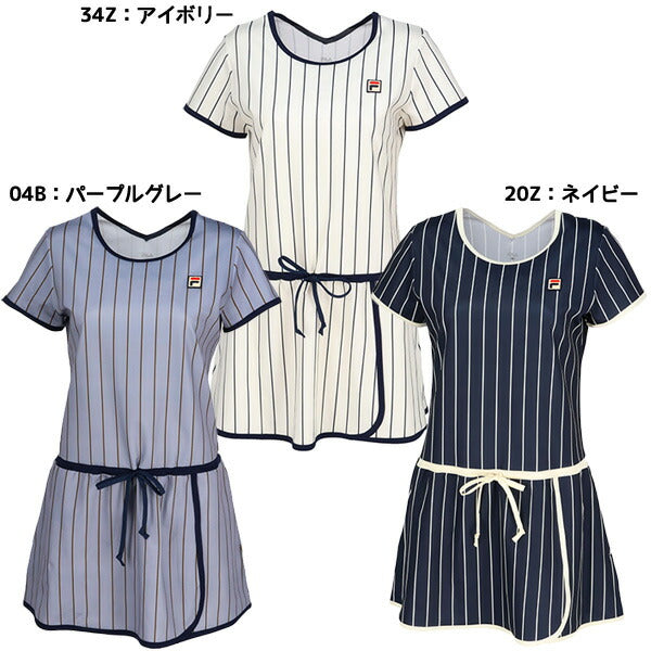 【予約販売】フィラFILAレディーステニスウエアーシャツワンピースEL0231