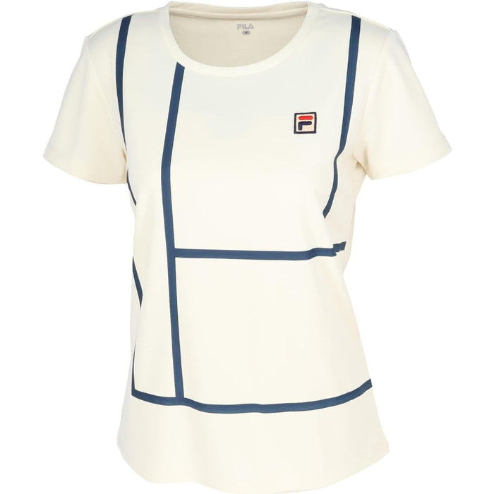 フィラFILAテニスレディース半袖シャツゲームシャツTシャツ吸汗速乾UVカットEL0238