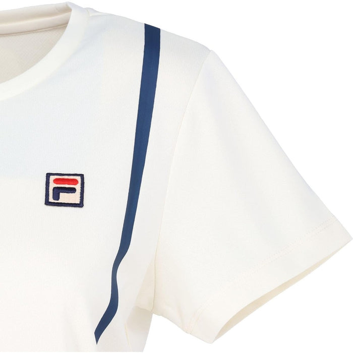 フィラFILAテニスレディース半袖シャツゲームシャツTシャツ吸汗速乾UVカットEL0238