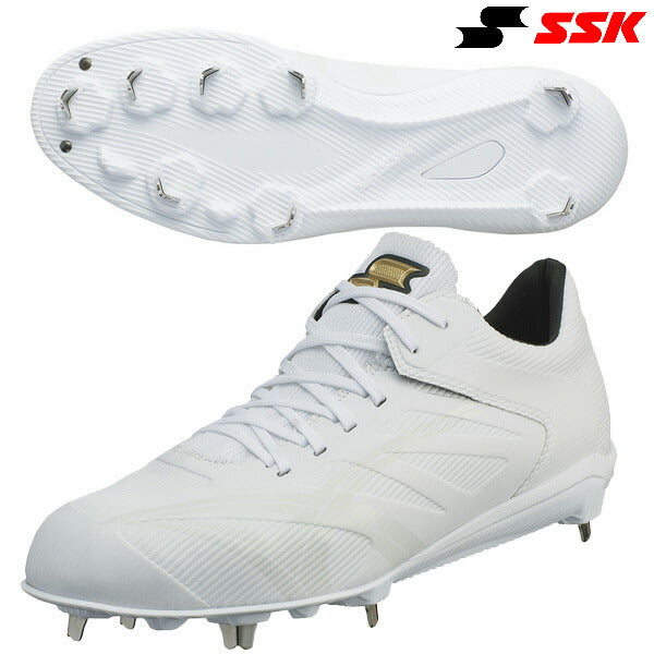 エスエスケイSSK野球金具スパイクプロエッジAG-LW24SSESF3240LW-1010proedgeホワイト