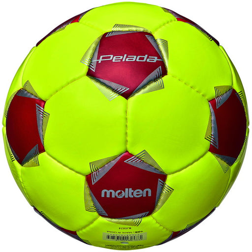 モルテンmoltenペレーダトレーニング黄赤F3K9200-YRサッカートレーニングボール練習用ライトイエロー