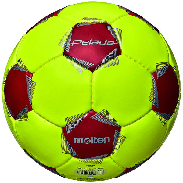 モルテンmoltenペレーダトレーニング黄赤F3K9200-YRサッカートレーニングボール練習用ライトイエロー