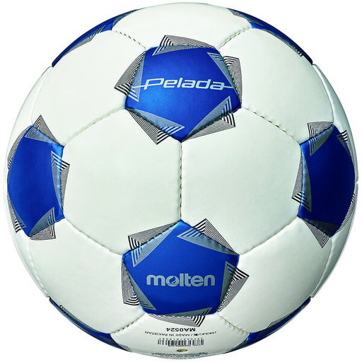 モルテンmoltenペレーダ３０００４号白青F4K3000-WBサッカーボールJFA検定球ホワイト