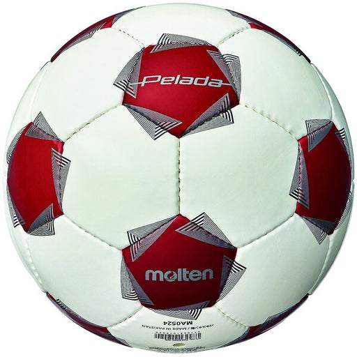 モルテンmoltenペレーダ３０００４号白赤F4K3000-WRサッカーボールJFA検定球ホワイト