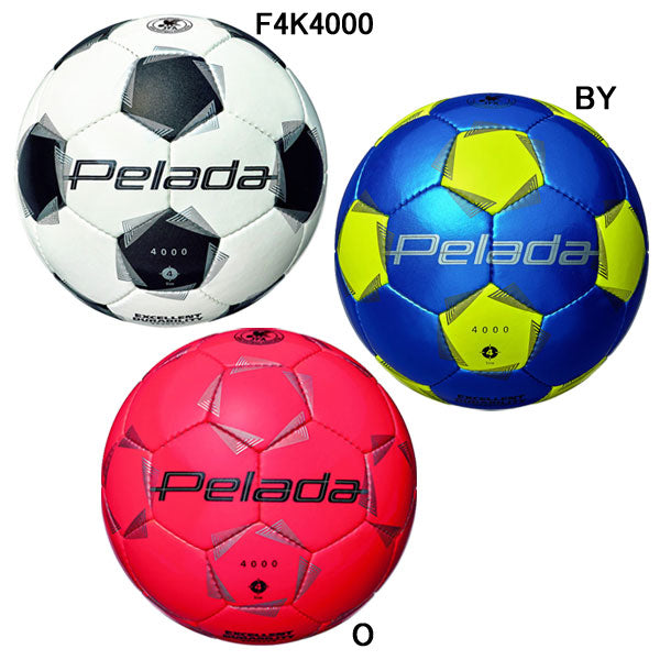 モルテンmoltenペレーダ４０００４号F4K4000サッカーボールJFA検定球ホワイト