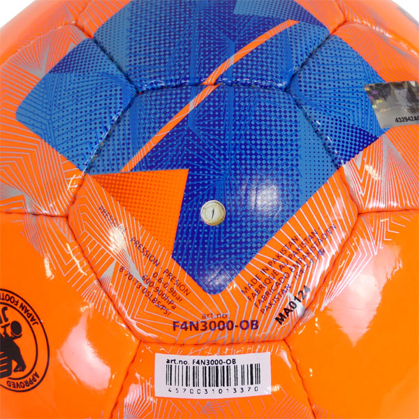 【ショップ限定エントリーでさらに+9倍】モルテンmoltenヴァンタッジオ3000F4N3000-OBサッカーボール4号球オレンジ