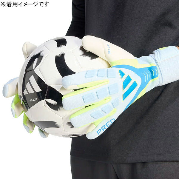 アディダスadidasプレデターPROストラップF5783-JY6305サッカーキーパーグローブGKグローブゴールキーパーレイブルー