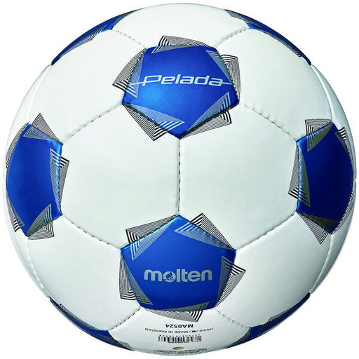 モルテンmoltenペレーダ３０００５号白青F5K3000-WBサッカーボールJFA検定球ホワイト