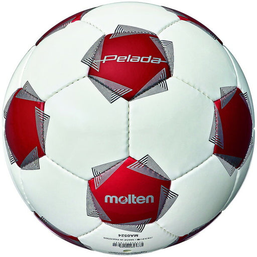 モルテンmoltenペレーダ３０００５号白赤F5K3000-WRサッカーボールJFA検定球ホワイト