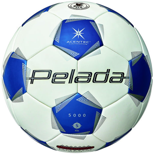 モルテンmoltenペレーダ５０００土用５号白青F5K5001-WBサッカーボール国際公認球スノーホワイトパール