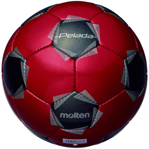 モルテンmoltenペレーダ３０００フットサル赤黒F9K3000-RKフットサルボール4号球メタリックレッド