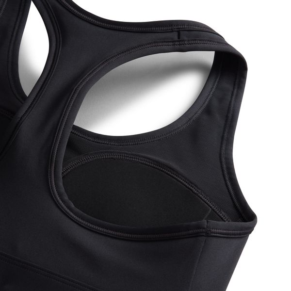 ナイキNIKEレディースインナーウエアスウッシュミディアムサポートFB4081-010ウィメンズパッディドロゴスポーツブラ