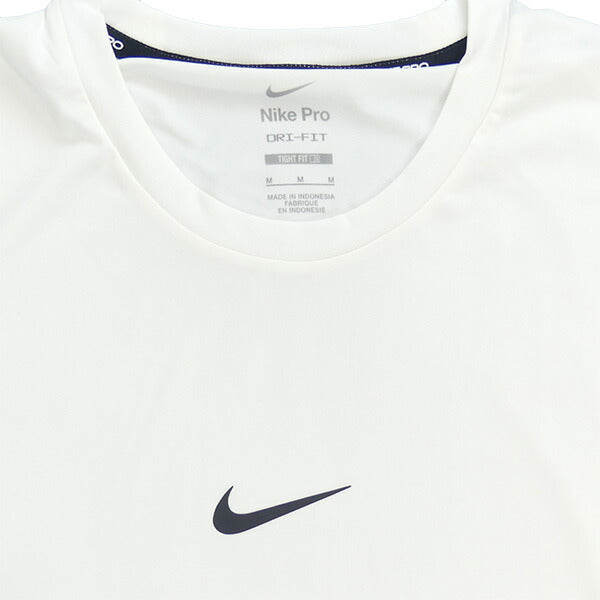 【ショップ限定エントリーでさらに+9倍】【ネコポス送料無料】ナイキNIKEナイキプロDri-FITタイトノースリーブフィットネストップFB7915-100サッカーフットサルインナーシャツ着圧ホワイト