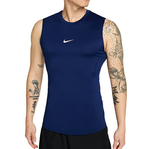 【ショップ限定エントリーでさらに+9倍】【ネコポス送料無料】サッカーインナーシャツNIKEナイキメンズDri-FITドライフィットタイトノースリーブフィットネストップFB7915-492