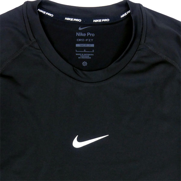 【ショップ限定エントリーでさらに+9倍】【ネコポス送料無料】ナイキNIKEメンズDri-FITタイトロングスリーブフィットネストップFB7920-010サッカーフットサルインナーシャツ長袖ブラックメンズ