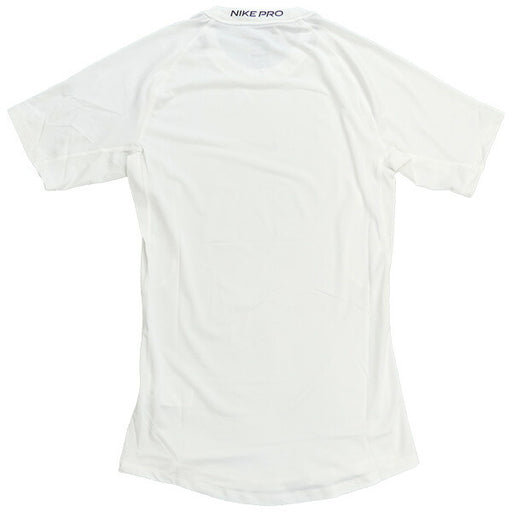 【ショップ限定エントリーでさらに+9倍】【ネコポス送料無料】ナイキNIKEナイキプロDri-FITタイトショートスリーブフィットネストップFB7933-100サッカーフットサル半袖着圧ホワイト