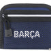 【ネコポス対応可】バルセロナオフィシャルFCBラウンドウォレットFCB-111Aサッカーサポーターグッズ財布ネイビー