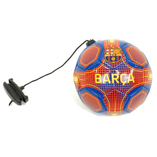 バルセロナオフィシャルSize2スキルズトレーナーボールFCB_SKILLS_TRAINERサッカーボールサポーターグッズ紐付き練習用2号球レッド