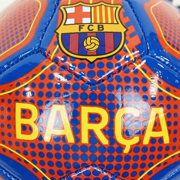バルセロナオフィシャルSize2スキルズトレーナーボールFCB_SKILLS_TRAINERサッカーボールサポーターグッズ紐付き練習用2号球レッド