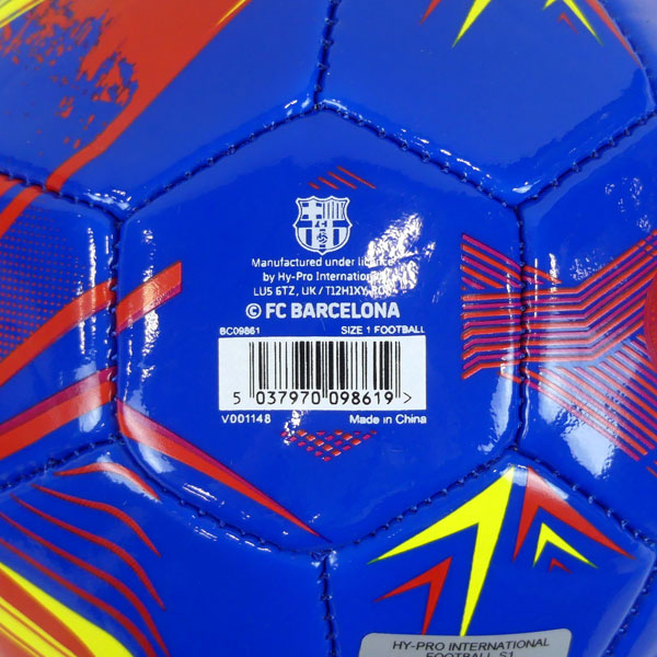 FCバルセロナスキルサッカーボール1号球FCB_TUB_SKILLBALLサッカーラ・リーガサポーターグッズ