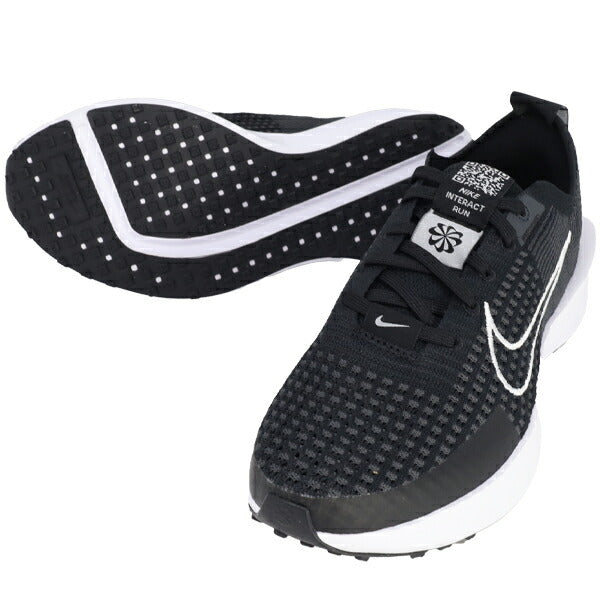 【ショップ限定エントリーでさらに+9倍】ナイキNIKEウィメンズランニングシューズINTERRACTランFD2292-003インタラクトランマラソンジョギングブラック