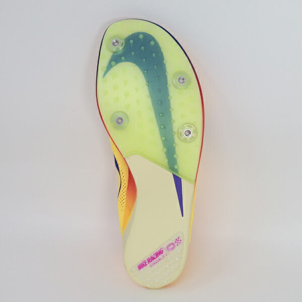 ナイキNIKE陸上競技用スパイク長距離用ZOOMXDRAGONFLY2ズームXドラゴンフライ2オレンジFD8413-800