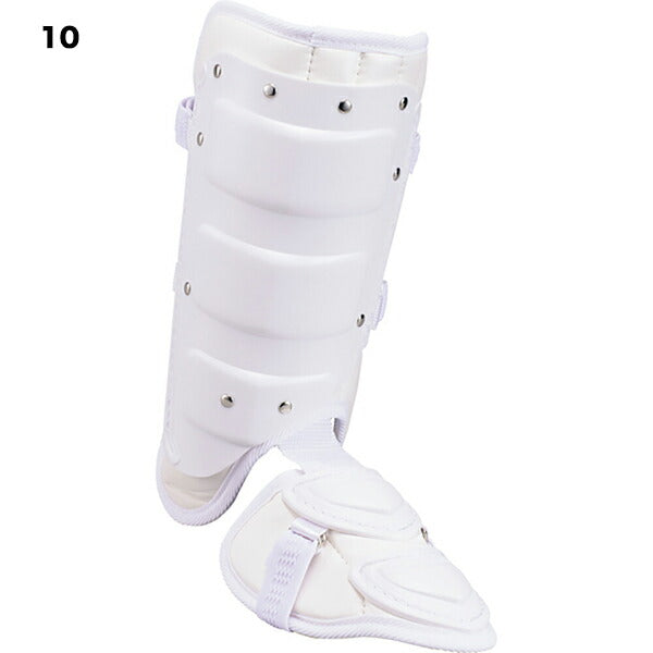 エスエスケイSSK打者用フットガード右打者用FG100L野球バッター打者プロテクター野球ACCホワイトブラック