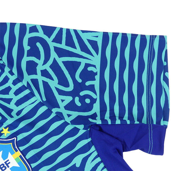 ブラジル代表2024アカデミープロDri-FITプレマッチショートスリーブトップFJ2723-445サッカーレプリカプラシャツライトレトロナイキNIKE