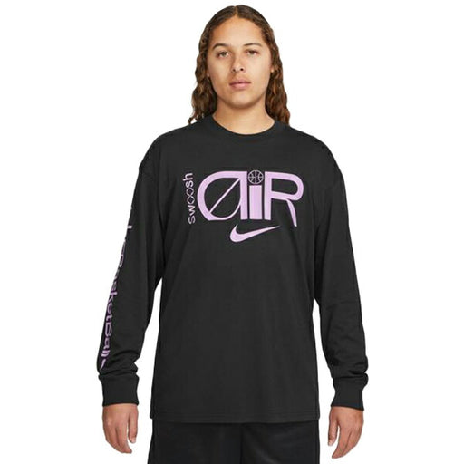 【ショップ限定エントリーでさらに+9倍】【ネコポス送料無料】ナイキメンズバスケットボールウェアM90スウッシュP2ロングスリーブTシャツ長袖ロングTシャツFN0820-010