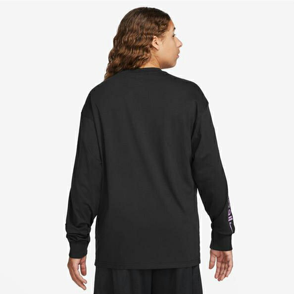 【ショップ限定エントリーでさらに+9倍】【ネコポス送料無料】ナイキメンズバスケットボールウェアM90スウッシュP2ロングスリーブTシャツ長袖ロングTシャツFN0820-010