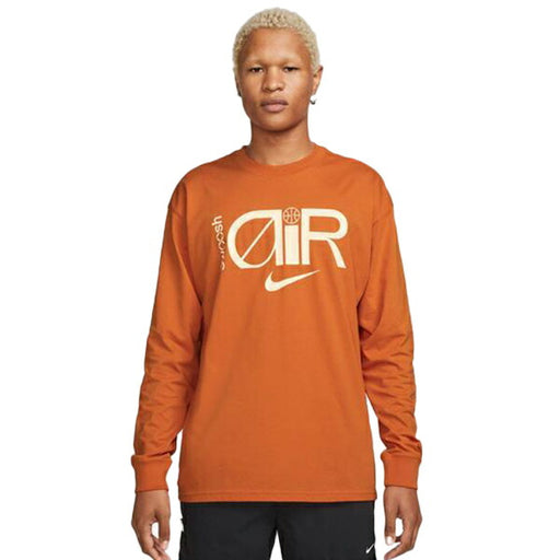 【ショップ限定エントリーでさらに+9倍】【ネコポス送料無料】ナイキメンズバスケットボールウェアM90スウッシュP2ロングスリーブTシャツ長袖ロングTシャツFN0820-893