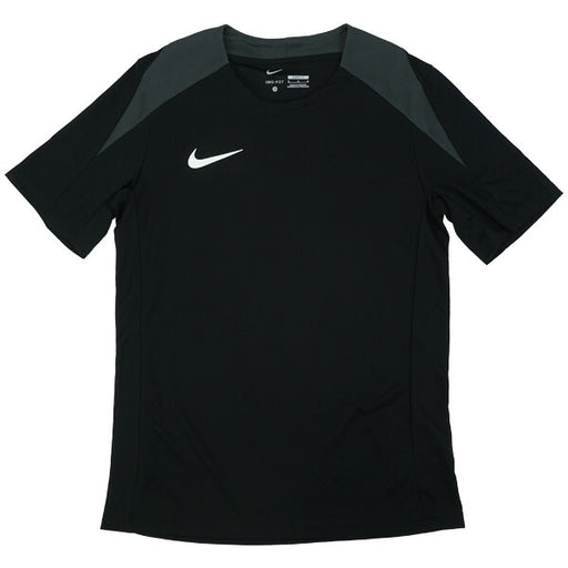 【ネコポス送料無料】ナイキNIKEDFストライクS/SトップFN2400-010サッカーフットサルプラクティスシャツ練習着ブラックアンスラサイト