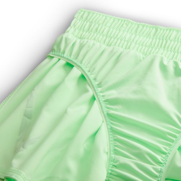 【ネコポス送料無料】ナイキNIKEレディースランニングパンツワンスウッシュHBRショートFN2602-376Dri-FITミッドライズ8cmショートパンツインナー付き