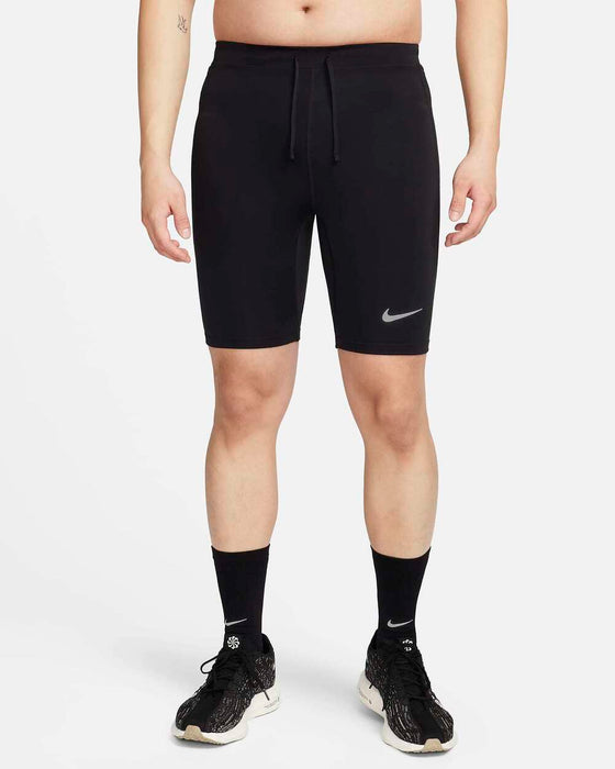 NIKEナイキランニングタイツメンズDri-FIT1/2レングスインナー付きファストBFハーフタイツFN3372-010