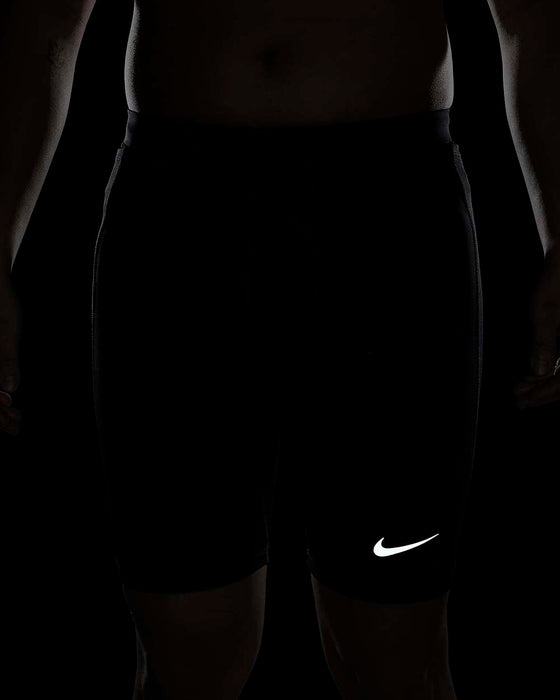 【ショップ限定エントリーでさらに+9倍】NIKEナイキランニングタイツメンズDri-FIT1/2レングスインナー付きファストBFハーフタイツFN3372-010