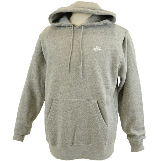 ナイキNIKE裏起毛クラブBBプルオーバーL/SフーディFN3860-063サッカーフットサルスウェットプルパーカーダークグレーヘザー