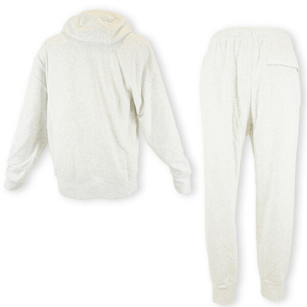 ナイキNIKEクラブフレンチテリープルオーバーパーカーパンツ上下FN3867-FN3802サッカーフットサルスウェットバーチヘザーメンズ