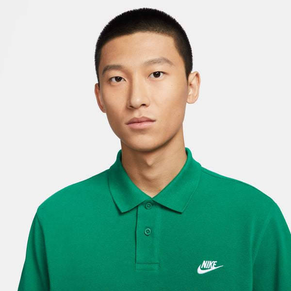 ナイキNIKEポロシャツクラブピケ24SUFN3895-365半袖グリーン