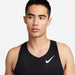 ナイキNIKEメンズランニングシャツノースリーブDFADVエアロスイフトシングレットFN4232-010トレーニングウェアブラック