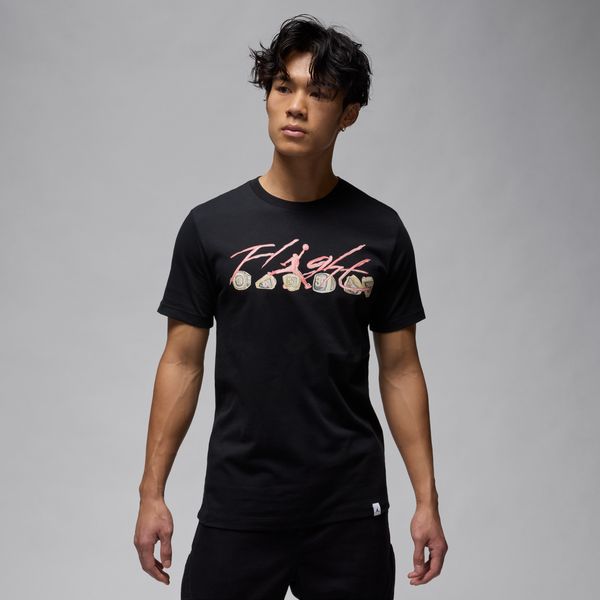 【ネコポス送料無料】ナイキNIKEメンズバスケットボールゲームシャツTシャツ半袖ナイキジョーダンFLTESSリングスS/SクルーFN5967-010ブラック