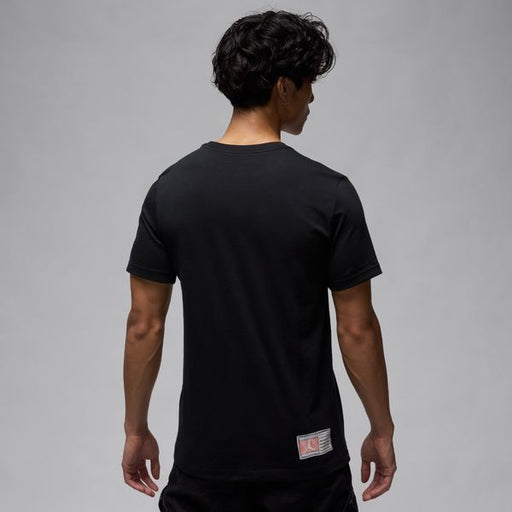 【ネコポス送料無料】ナイキNIKEメンズバスケットボールゲームシャツTシャツ半袖ナイキジョーダンFLTESSリングスS/SクルーFN5967-010ブラック