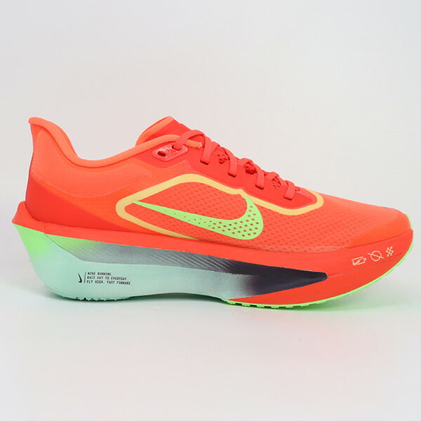 ナイキNIKEメンズランニングシューズズームフライ6FN8454-601マラソンジョギング厚底オレンジ