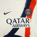 パリサンジェルマンPSG2024-25レプリカアウェイユニフォームFN8781-101サッカー半袖ホワイトナイキNIKE